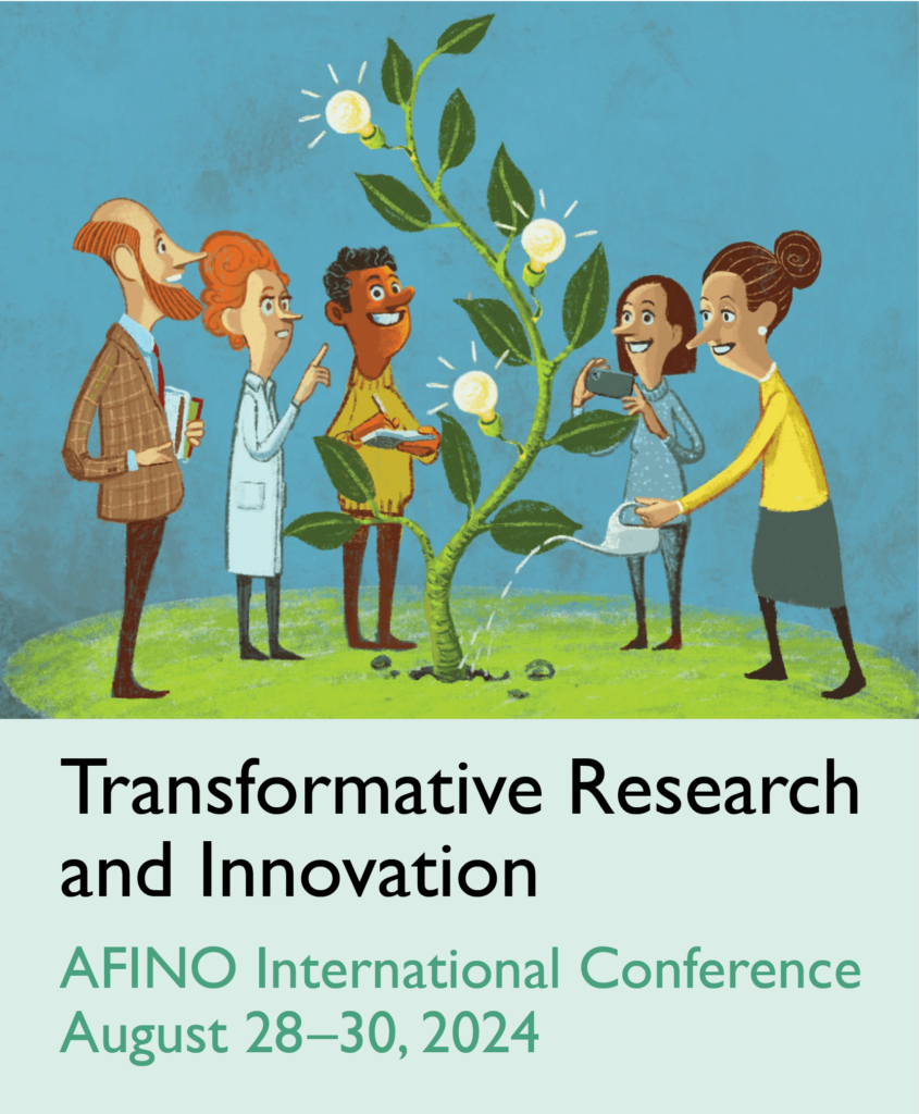 Graphic illustration for the AFINO conference