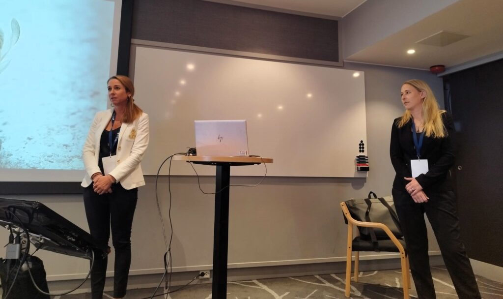 Anna-Vanadis Faix and Stefanie Kisgen, School of International Business and Entrepreneurship, Steinbeis University presenting.