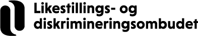 Logo Likestillings- og diskrimineringsombud. PNG