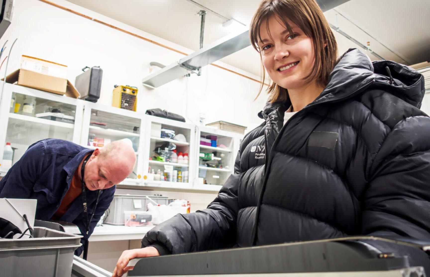 Forskere i laboratoriet for å lage verdens raskeste ski