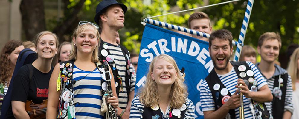 Strindens Promenade Orchester på Immatrikuleringen Foto: Kai T Dragland/ NTNU