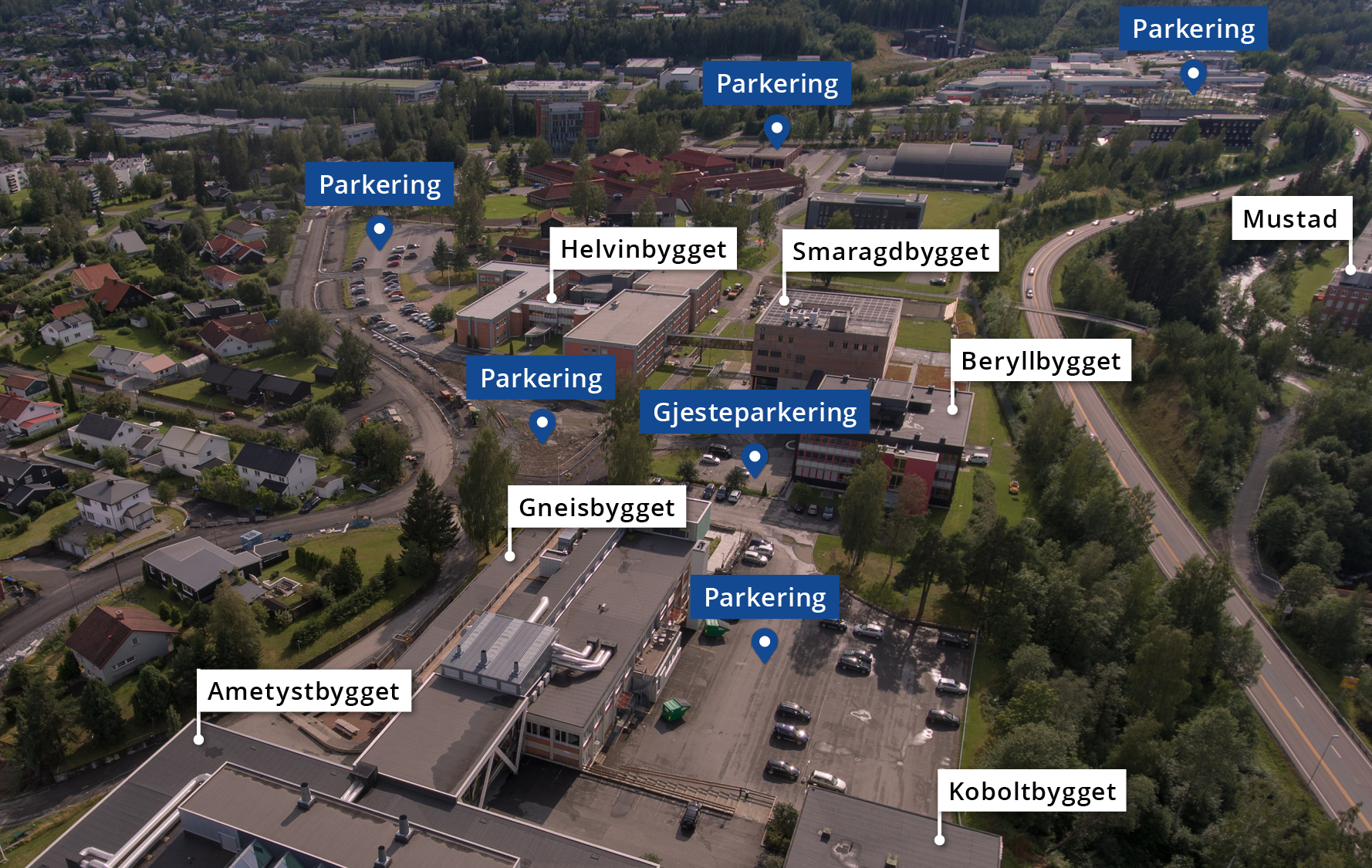 Parkering - Gjøvik - NTNU