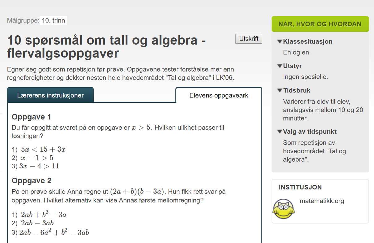 Matematikk.org - DigiMat - NTNU Wiki